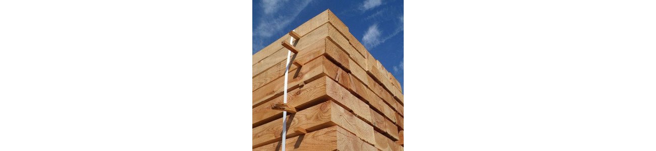 Обрезной брус из лиственницы 100x200x6000 мм