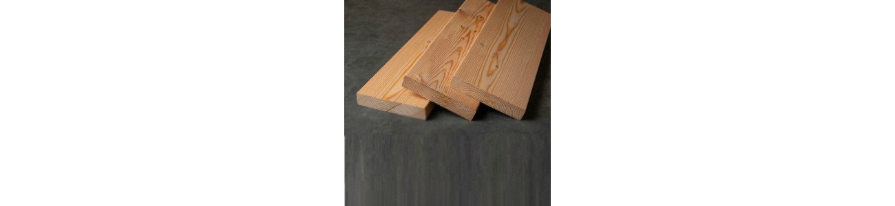 Палубная доска из лиственницы класс Экстра 28x120x5000 мм