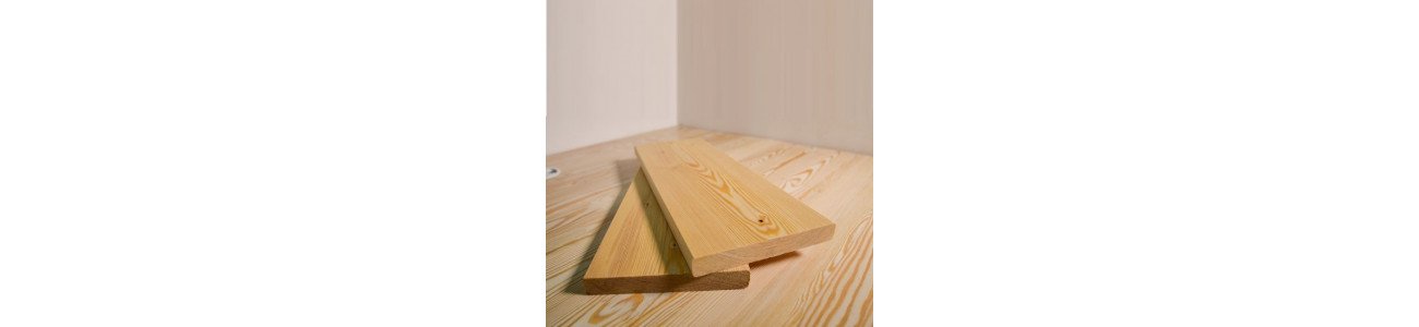 Планкен из лиственницы Прямой класс Экстра 20x140x5000 мм