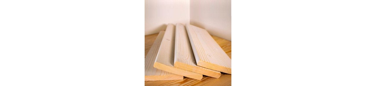 Планкен из лиственницы Прямой класс Экстра 20x140x5000 мм