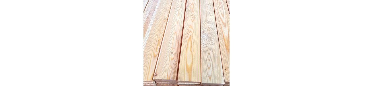Половая доска из лиственницы класс Экстра 28x120x5000 мм