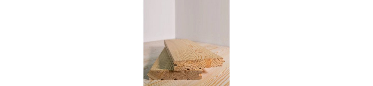 Половая доска из лиственницы класс Экстра 28x120x5000 мм