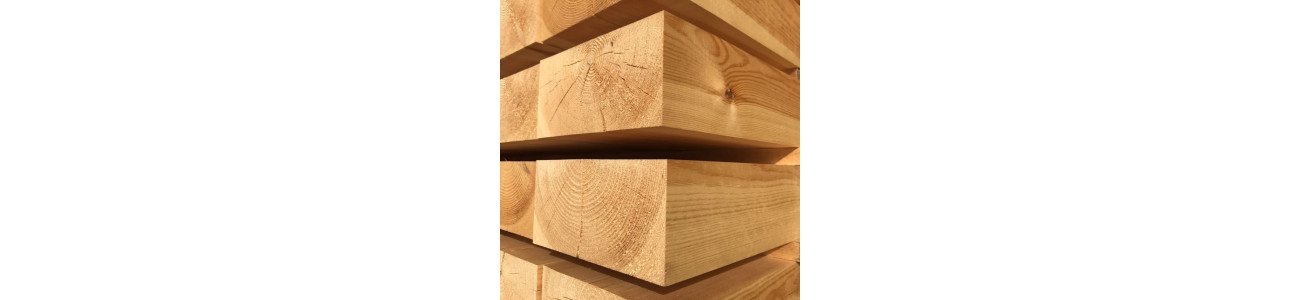 Строганный брус из лиственницы 150x200x6000 мм