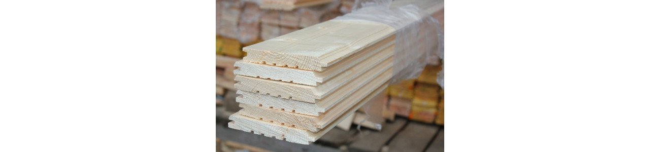 Имитация бруса из сосны Класс А 20x175x3000 мм
