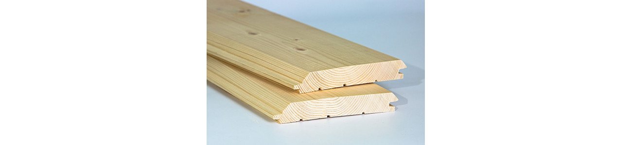 Имитация бруса из сосны Класс В 20x195x3000 мм
