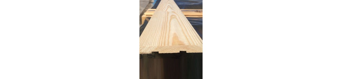 Имитация бруса из сосны Класс Прима 20x175x3000 мм